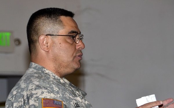 CSTX pre-exercise senior leadership brief