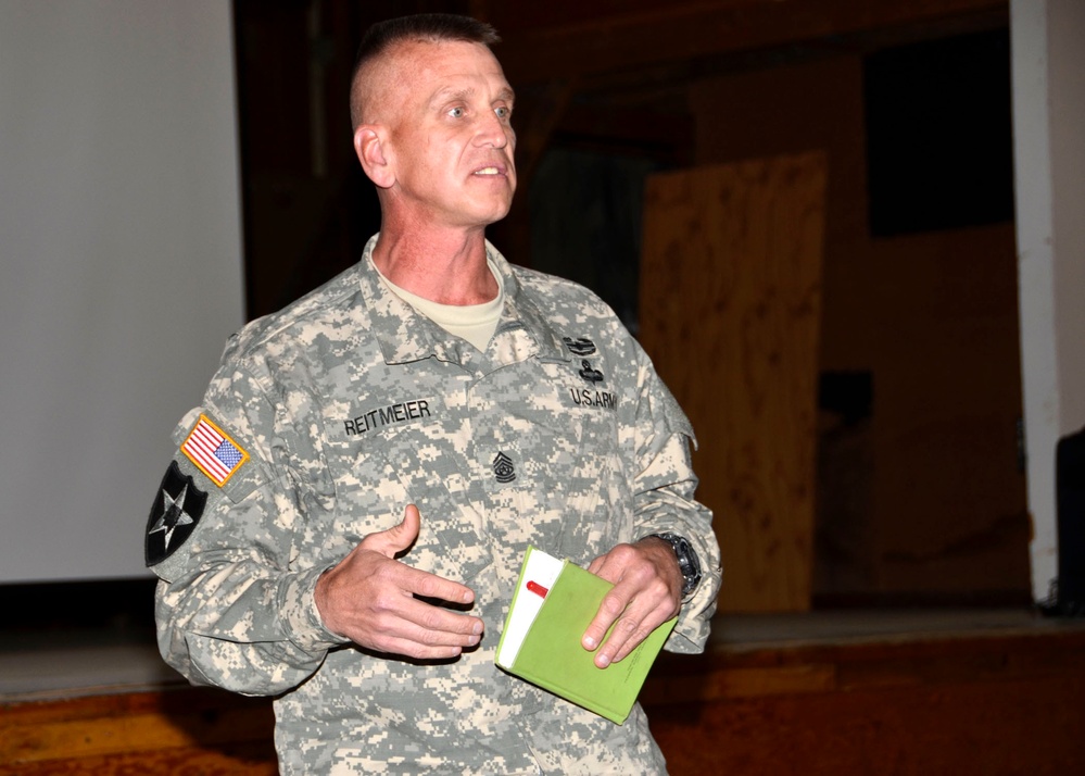 CSTX pre-exercise senior leadership brief