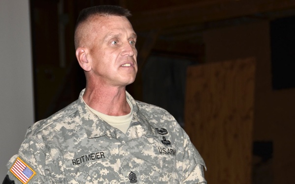 CSTX pre-exercise senior leadership brief