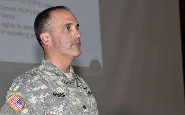 CSTX pre-exercise senior leadership brief