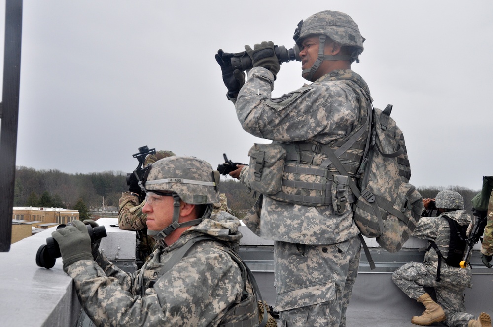 Soldiers conduct Advanced Situational Awareness Training at Atterbury-Muscatauck