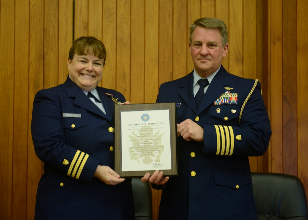 Congratulations Cmdr. Neumann