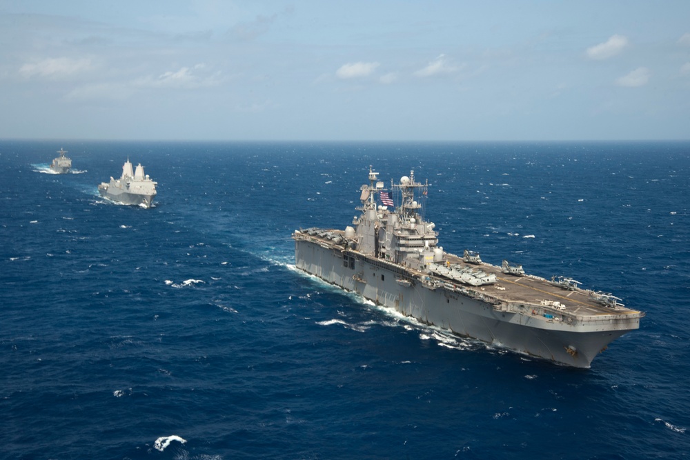 Peleliu Amphibious Ready Group formation