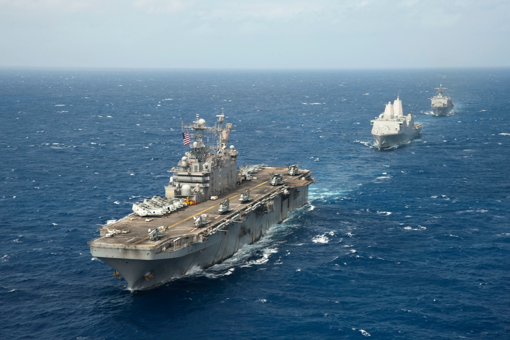 Peleliu Amphibious Ready Group formation