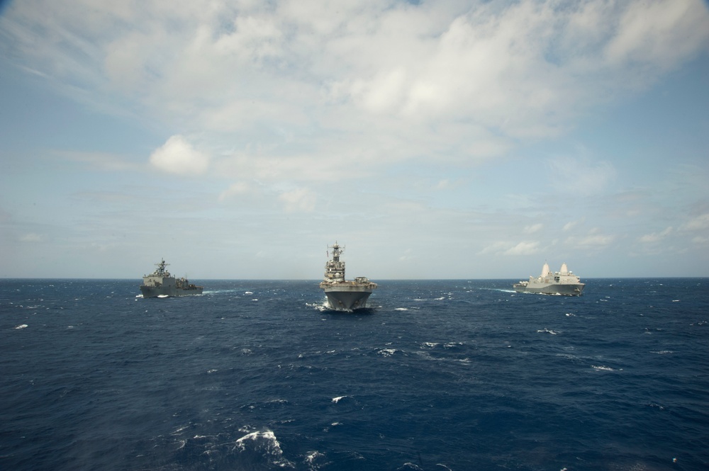 Peleliu Amphibious Ready Group formation