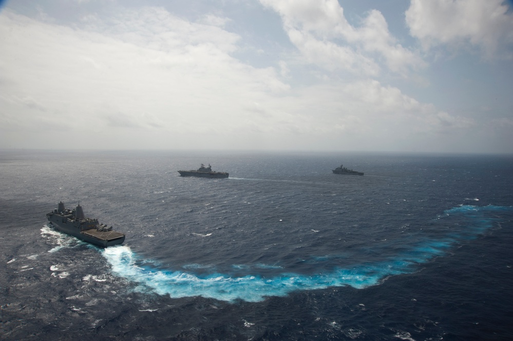 Peleliu Amphibious Ready Group formation