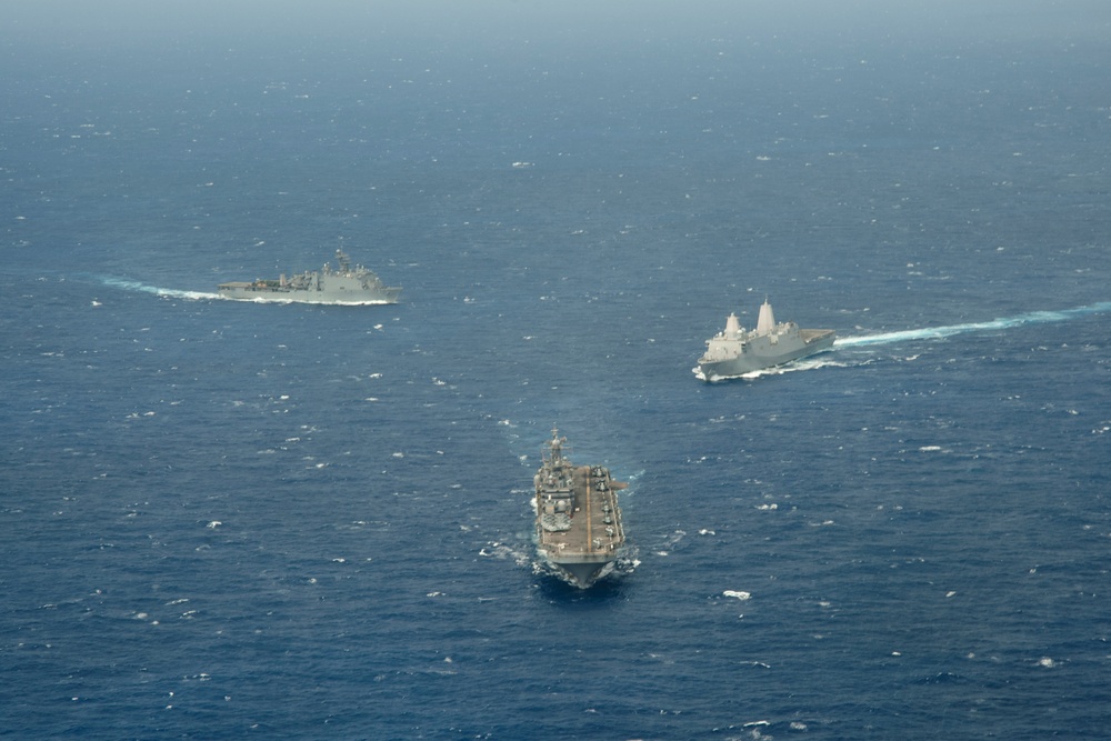 Peleliu Amphibious Ready Group formation