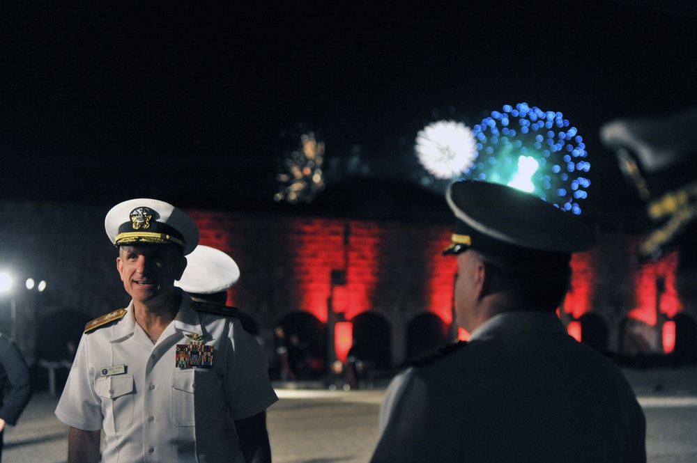 War of 1812 bicentennial Sunset Ceremony