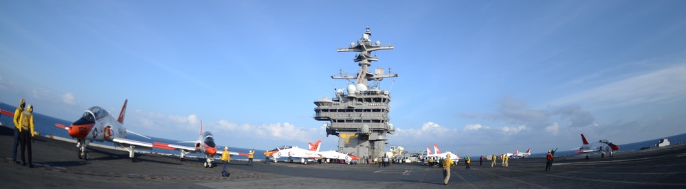 USS George H.W. Bush operations
