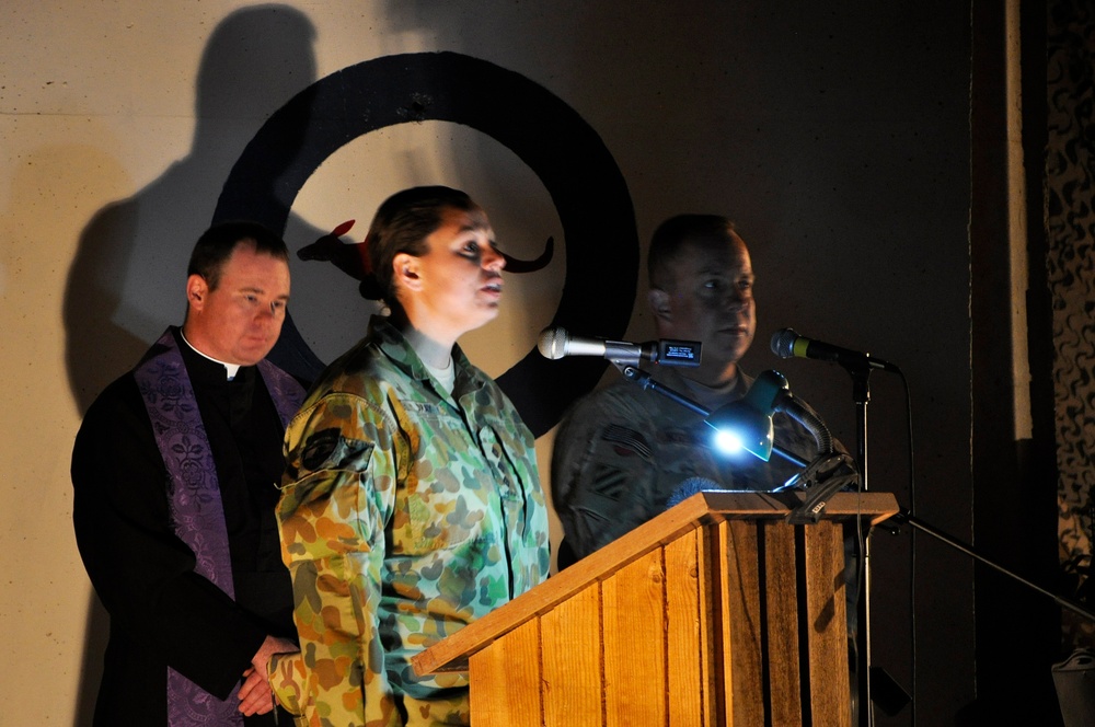 US troops participate in Australian Defence Force day of remembrance