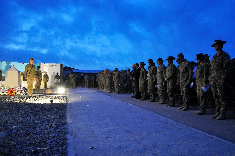 US troops participate in Australian Defence Force day of remembrance