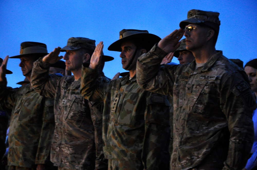 US troops participate in Australian Defence Force day of remembrance