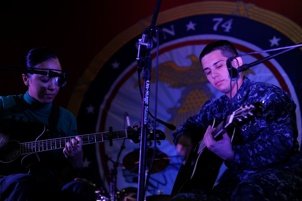 USS John C. Stennis talent show