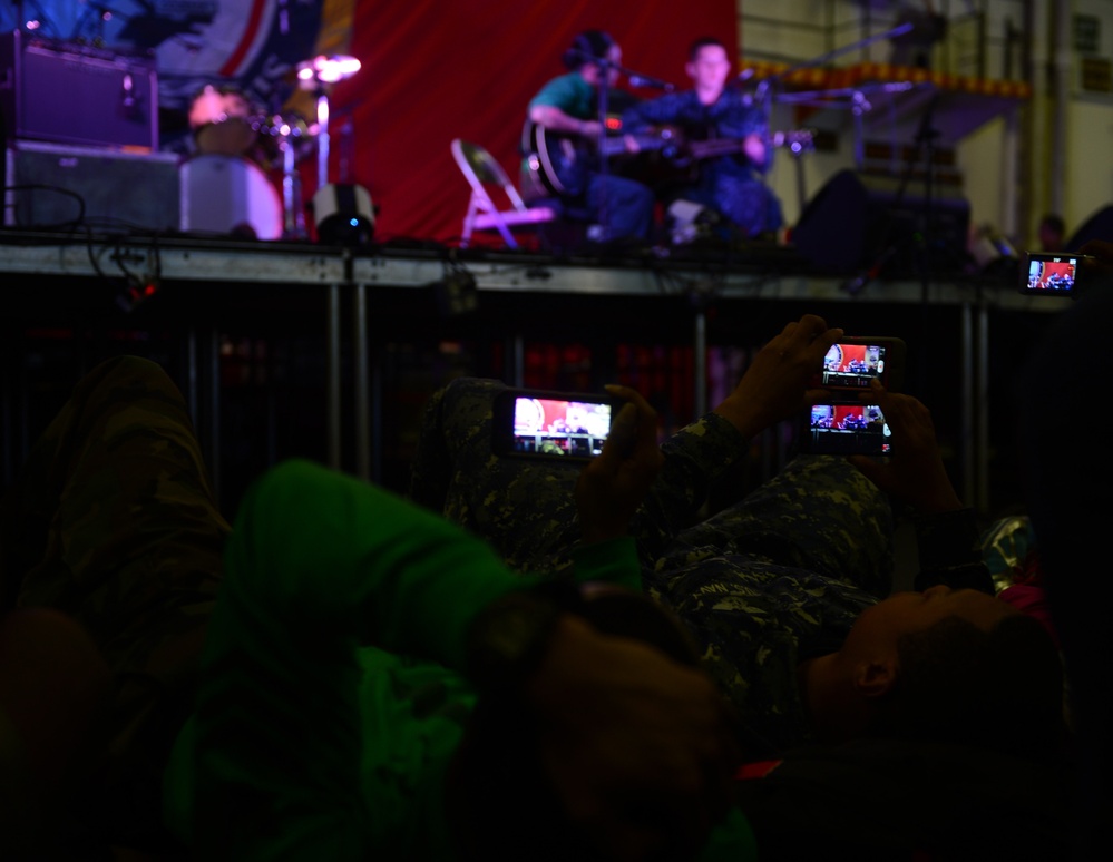 USS John C. Stennis talent show