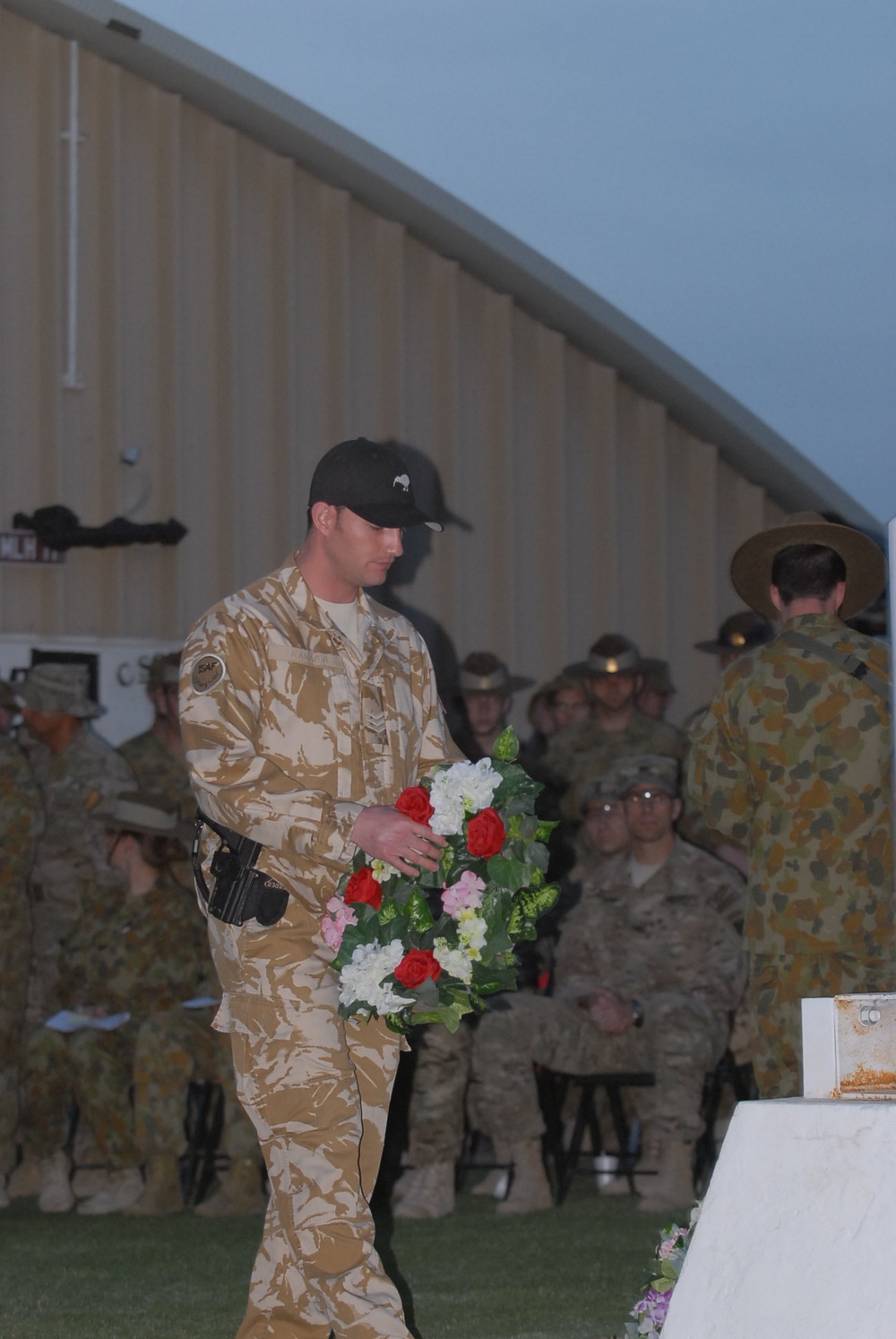 ANZAC Dawn Service in Kandahar