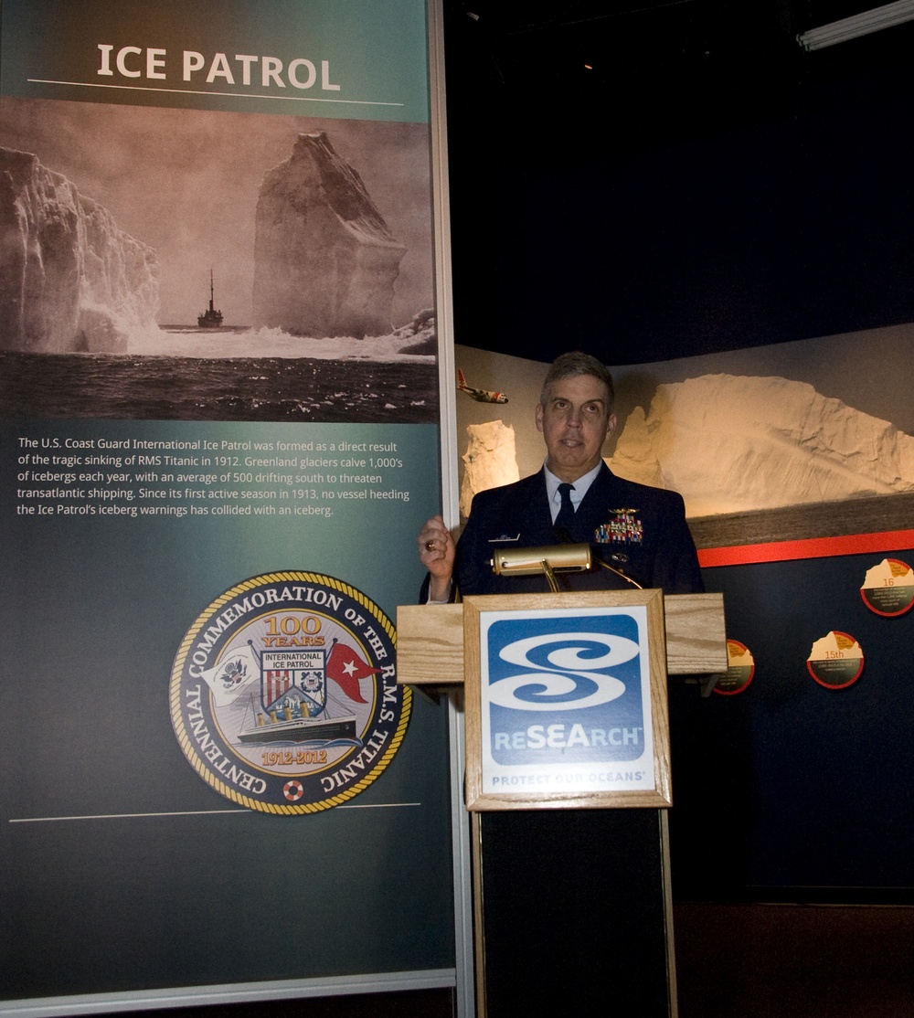 International Ice Patrol centennial commemoration