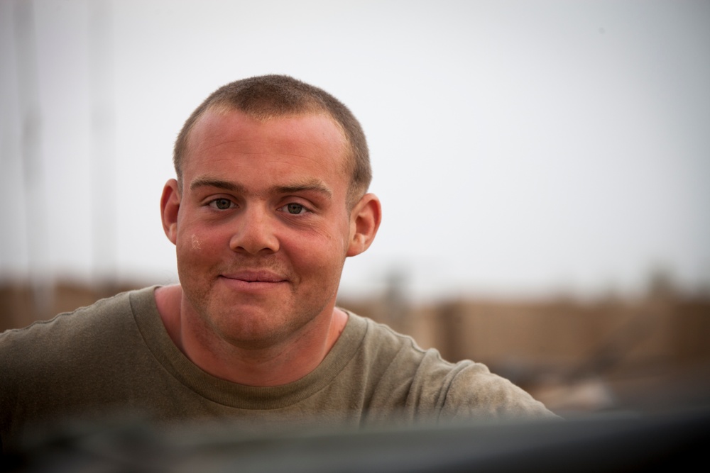 Delta Company tanks roll through Shir Ghazay