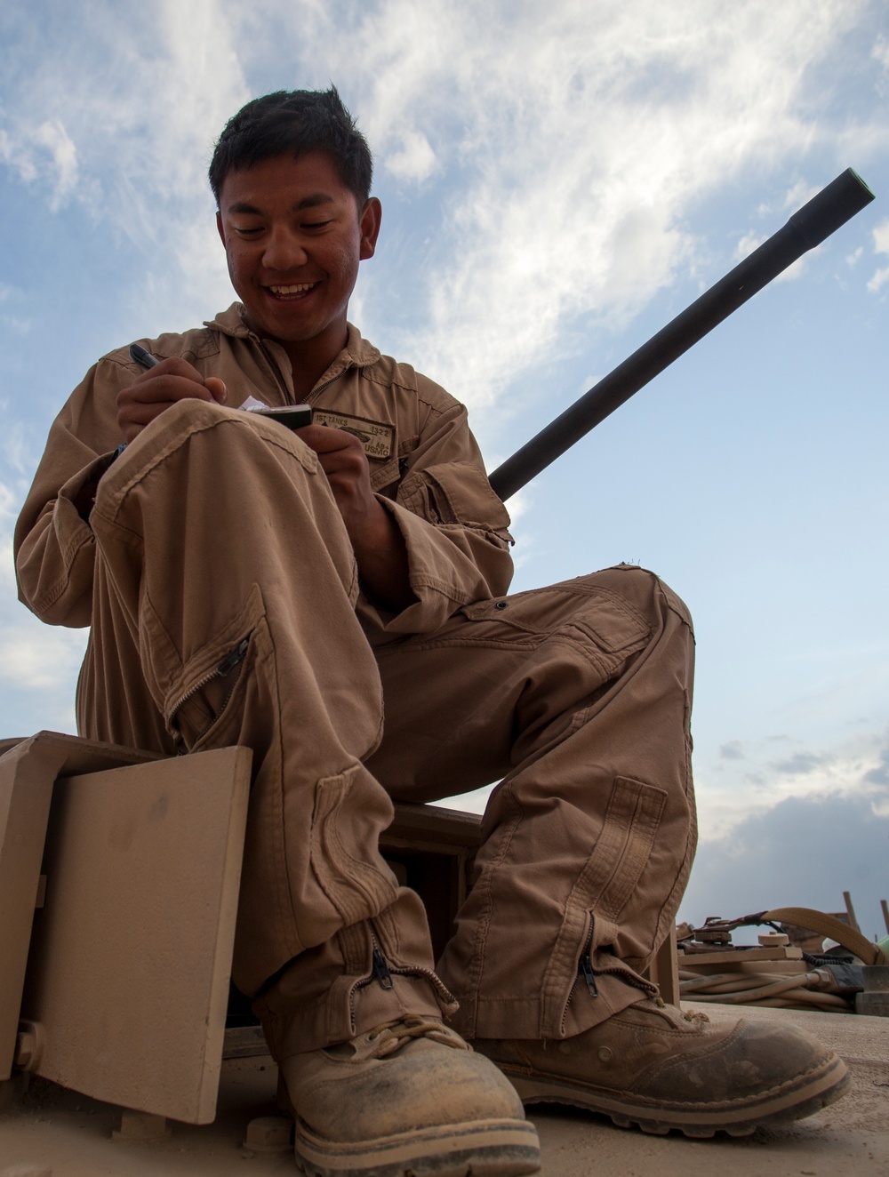 Delta Company tanks roll through Shir Ghazay