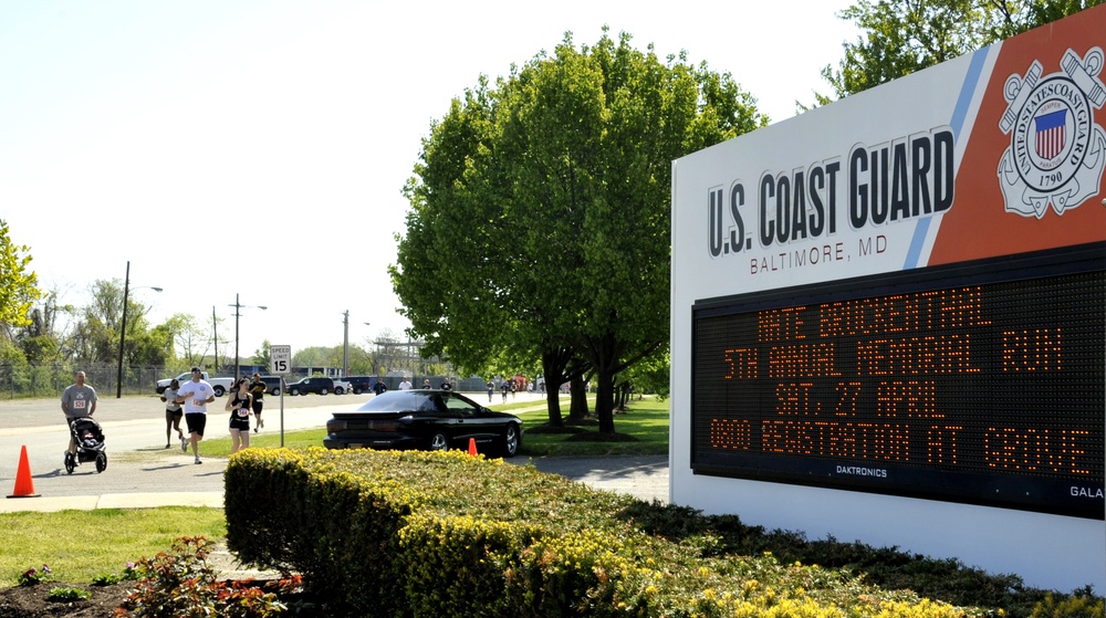 Coast Guard Yard in Baltimore hosts Fifth Annual Nate Bruckenthal Memorial Run