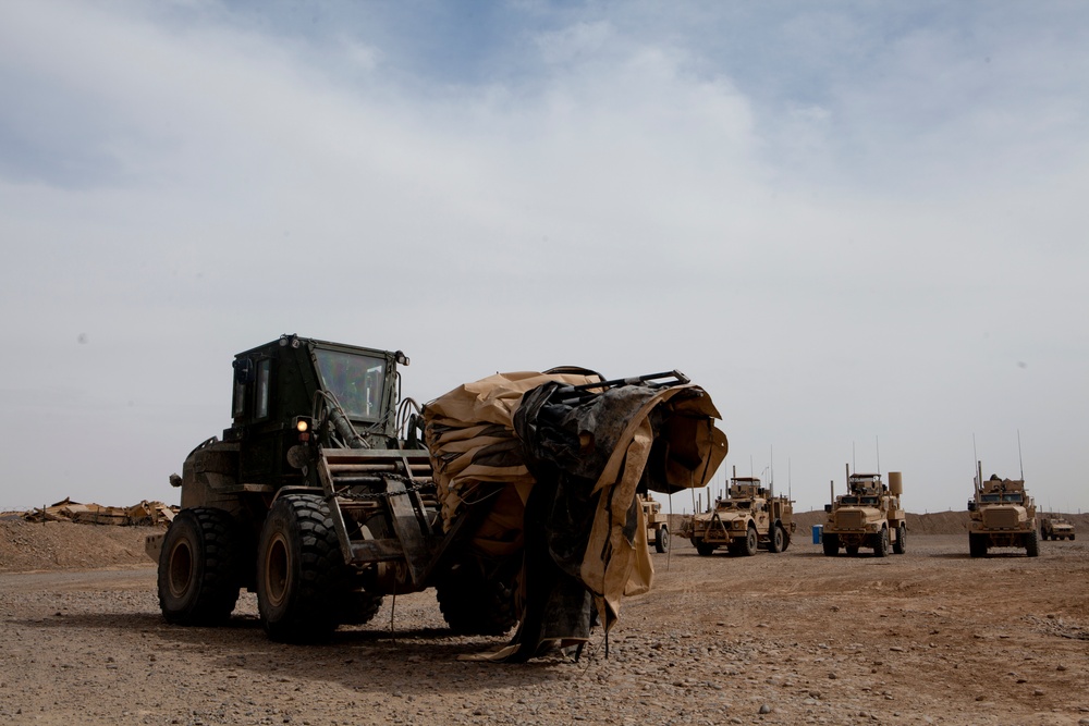Maj. Gen. Walter L. Miller Jr., Battlefield Circulation to FOB Payne