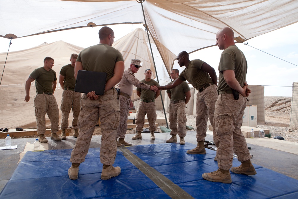 Maj. Gen. Walter L. Miller Jr., Battlefield Circulation to FOB Payne