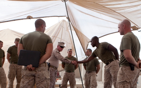 Maj. Gen. Walter L. Miller Jr., Battlefield Circulation to FOB Payne