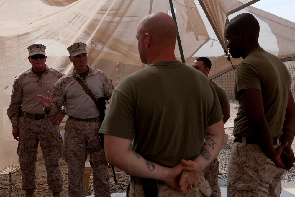 Maj. Gen. Walter L. Miller Jr., Battlefield Circulation to FOB Payne