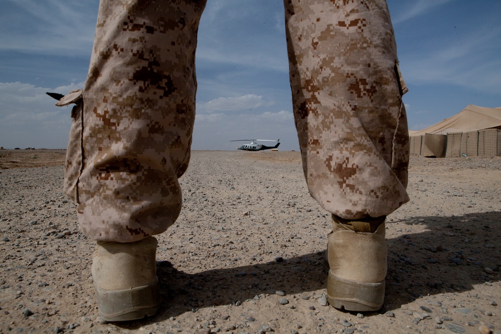 Maj. Gen. Walter L. Miller Jr., Battlefield Circulation to FOB Payne