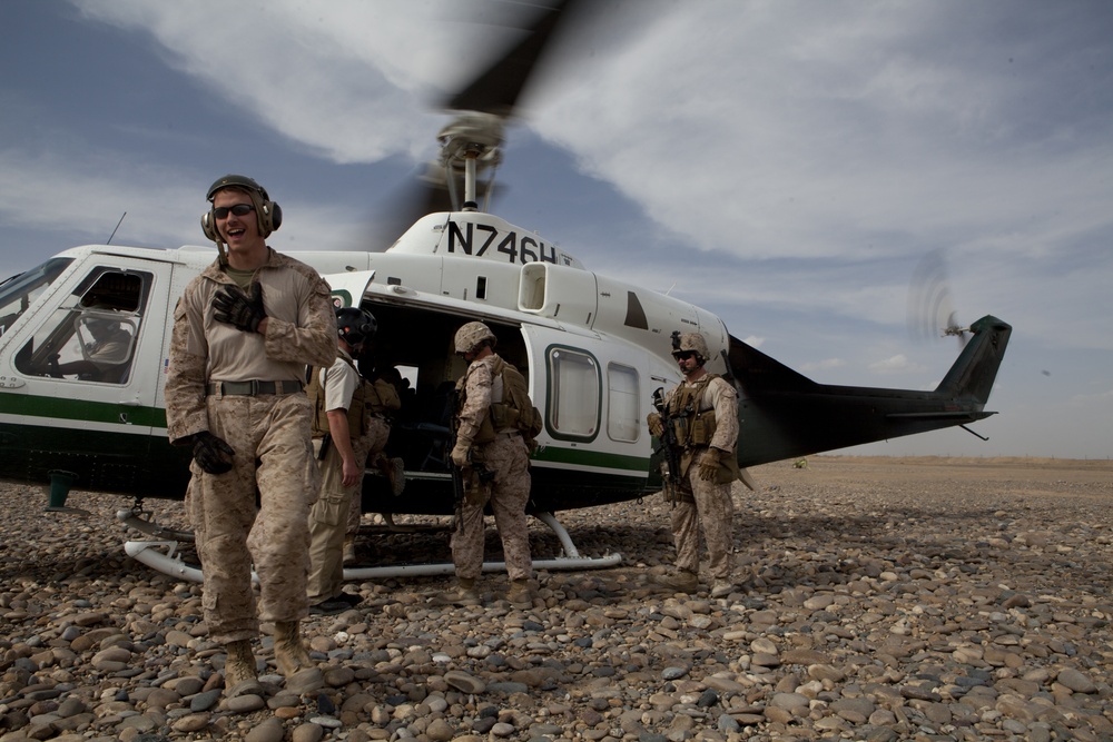 Maj. Gen. Walter L. Miller Jr., Battlefield Circulation to FOB Payne