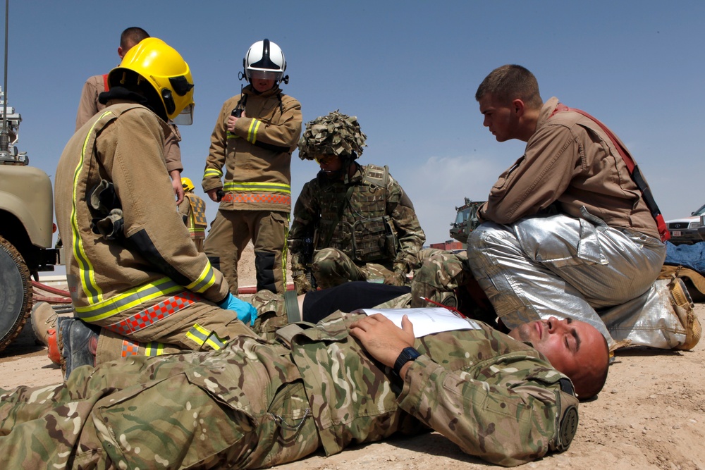 2D MAW (FWD) conducts guardian rescue training