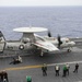 USS John C. Stennis flight deck action