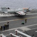 USS John C. Stennis flight deck action