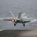 USS John C. Stennis flight deck action