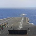 USS John C. Stennis flight deck action