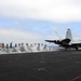 USS John C. Stennis flight deck action