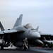 USS John C. Stennis flight deck action