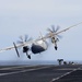 USS John C. Stennis flight deck action