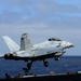 USS John C. Stennis flight deck action