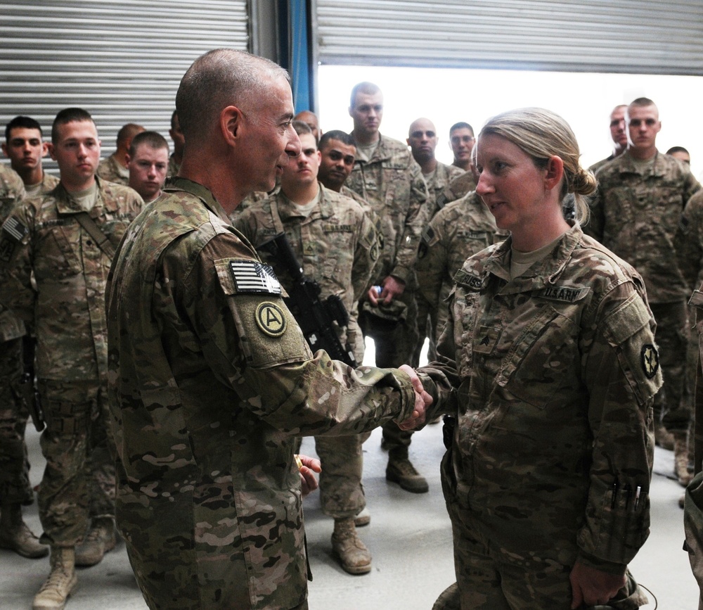 Army Reserve Command team visits Bagram, Afghanistan