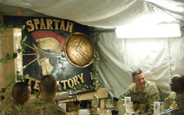 Living Spartan can be tough, eating Spartan is delicious: 1-36 IN BN Spartan cooks win Rocky’s Cooking Competition