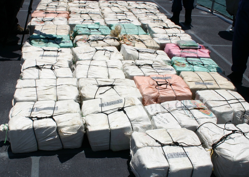 Seized cocaine transferred to CBP