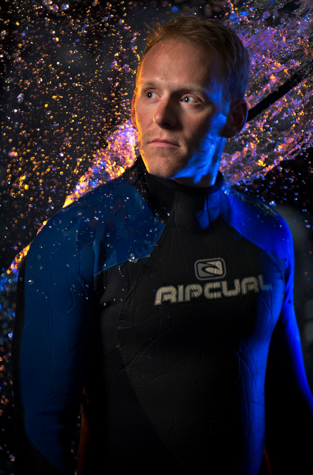 Diver portrait