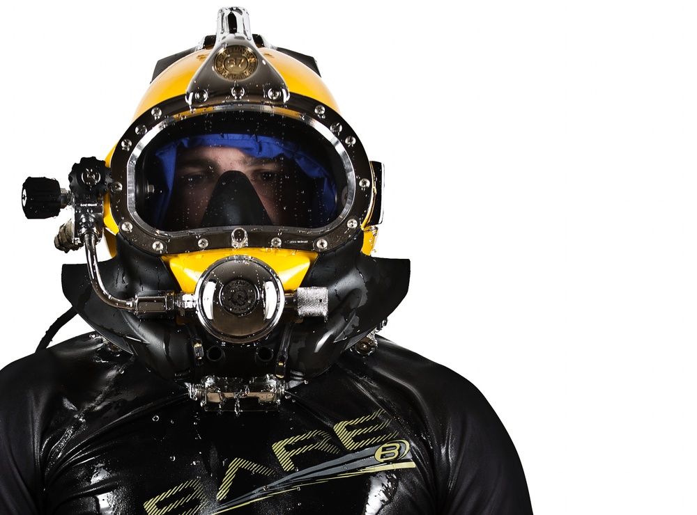 Diver portrait