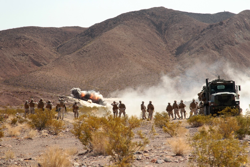 11th Regiment trains at Combat Center
