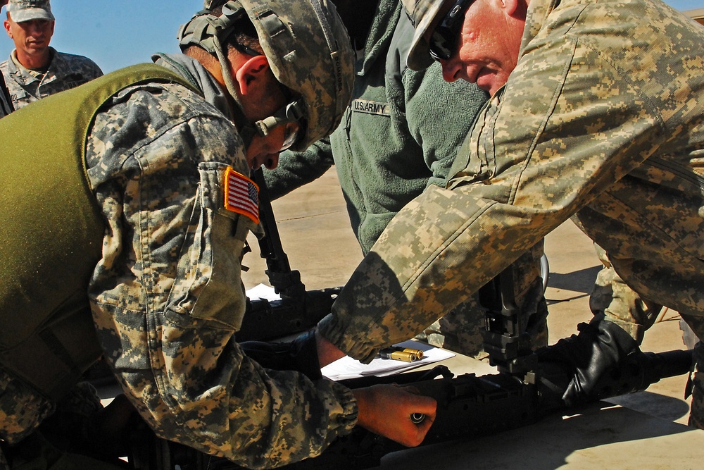 Lancers test gunnery skills