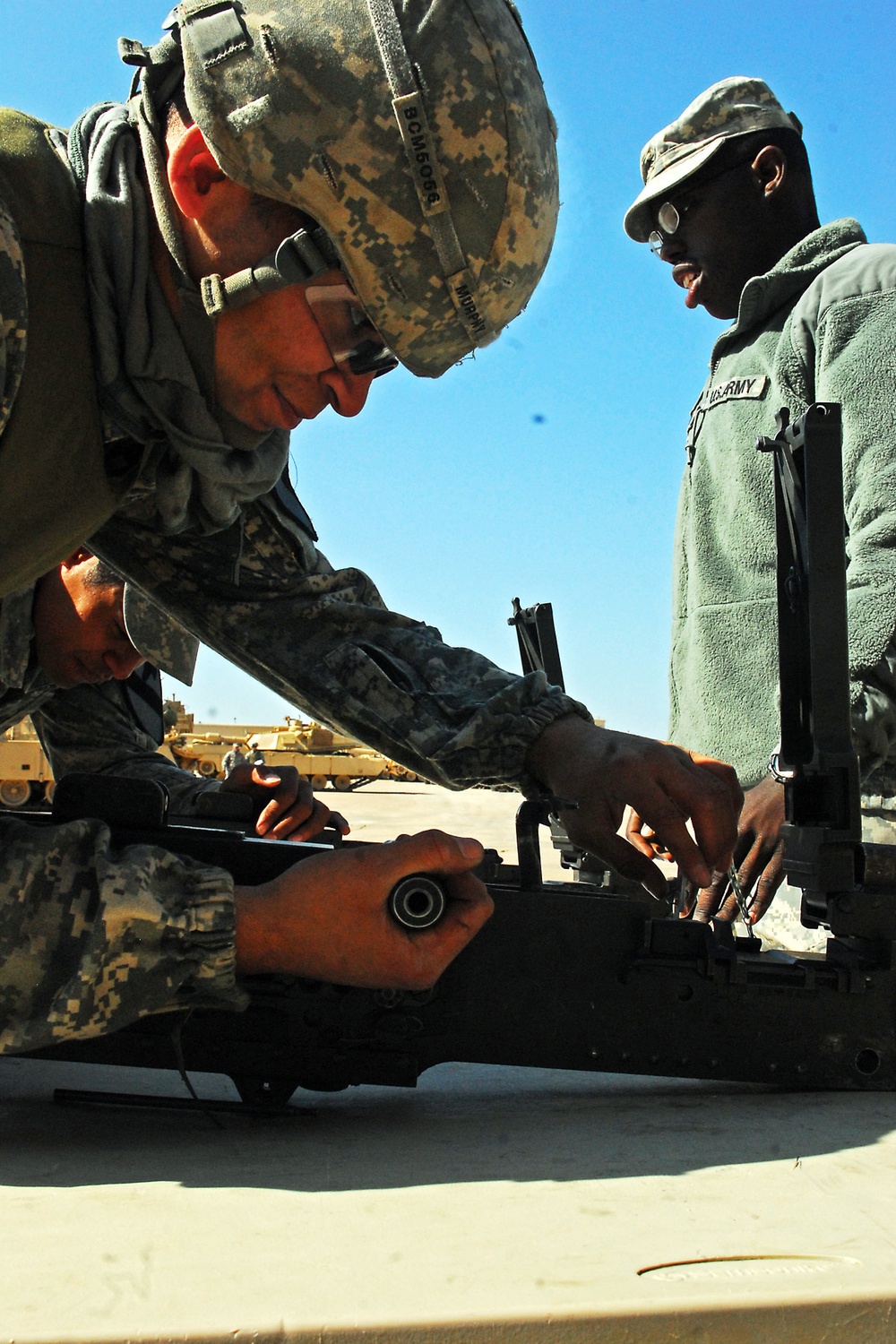 Lancers test gunnery skills