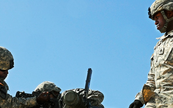 Lancers test gunnery skills