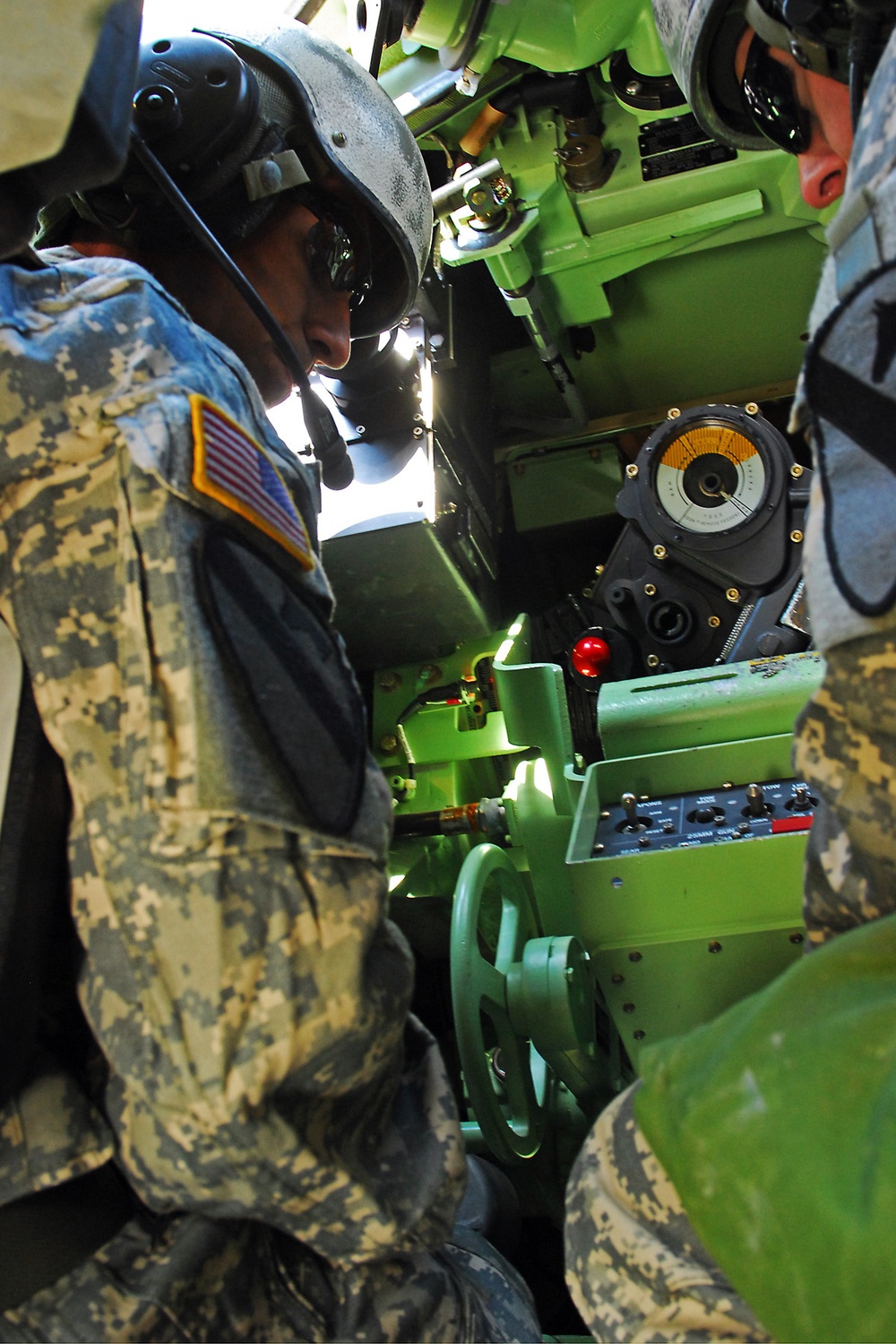 Lancers test gunnery skills