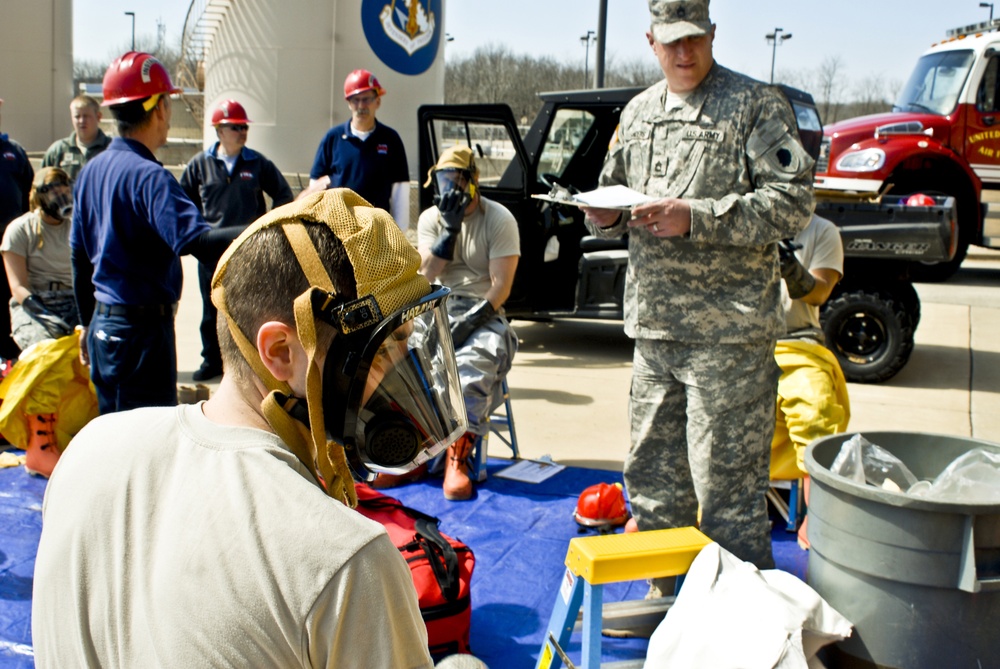 Illinois National Guard CERFP training