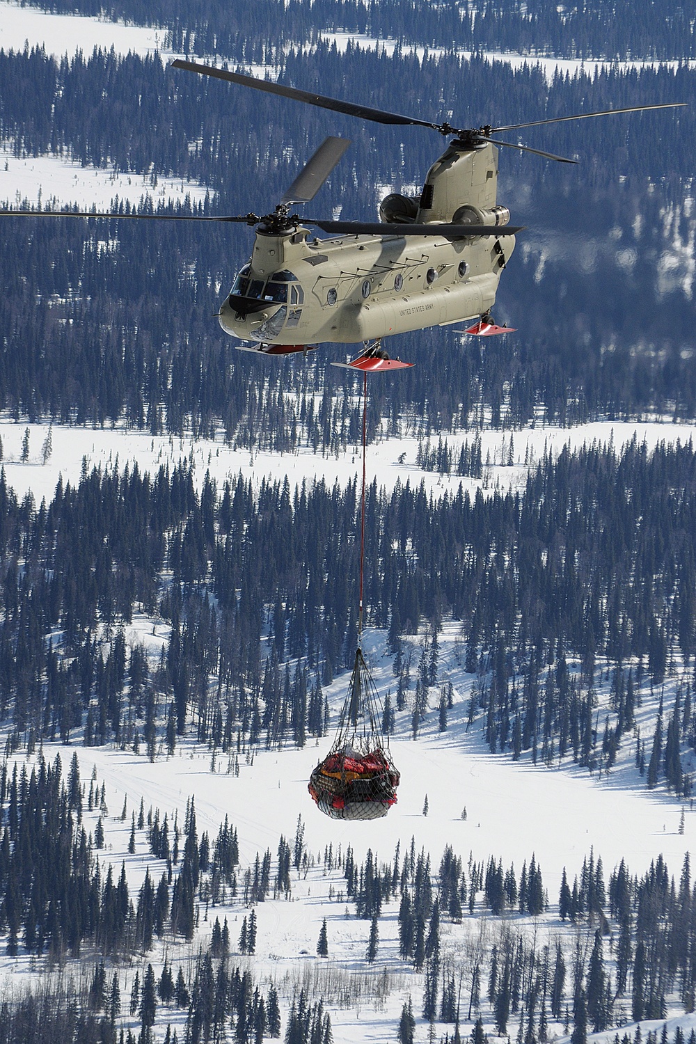 Army aviators assist National Park Service